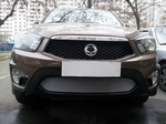 Сетка защитная в бампер Standart хром Strelka SsangYong Actyon Sports 2006-2015