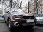 Сетка защитная в бампер Standart хром Strelka SsangYong Actyon Sports 2006-2015