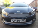 Сетка защитная в бампер Standart хром Strelka KIA Ceed 2012-2018