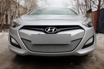 Сетка защитная в бампер Standart хром Strelka Hyundai i30 2012-2017