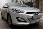 Сетка защитная в бампер Standart хром Strelka Hyundai i30 2012-2017
