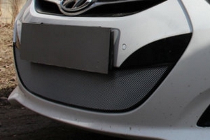 Сетка защитная в бампер Standart хром Strelka Hyundai i40 2011-2019 ― Auto-Clover
