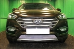 Сетка защитная в бампер Standart хром Strelka Hyundai Santa Fe 2012-2018