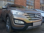 Сетка защитная в бампер Standart хром Strelka Hyundai Santa Fe 2012-2018