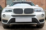 Сетка защитная в бампер зимний пакет (нижняя) Strelka BMW X3 (F25) 2010-2017