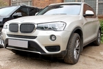 Сетка защитная в бампер зимний пакет (нижняя) Strelka BMW X3 (F25) 2010-2017