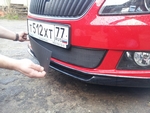 Сетка защитная в бампер зимний пакет Strelka Nissan Qashqai 2014-2019