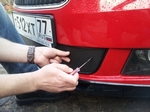 Сетка защитная в бампер зимний пакет Strelka Ford Kuga II 2013-2019
