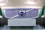 Сетка защитная в решетку радиатора Optimal хром Strelka Volvo XC70 2007-2019