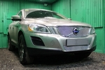 Сетка защитная в решетку радиатора Optimal хром Strelka Volvo XC60 2008-2017