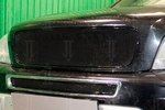 Сетка защитная в решетку радиатора Premium черный Strelka Volvo XC90 2002-2014