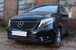 Сетка защитная в решетку радиатора Premium черный Strelka Mercedes-Benz Vito W447 2014-2019