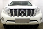 Сетка защитная в решетку радиатора Premium черный Strelka Toyota Land Cruiser Prado 150 2010-2019
