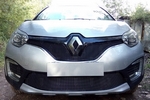 Сетка защитная в решетку радиатора Premium черный Strelka Renault Kaptur 2013-2019