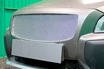 Сетка защитная в решетку радиатора Premium хром Strelka Volvo XC70 2007-2019