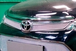 Сетка защитная в решетку радиатора Premium хром Strelka Toyota Camry 2011-2017