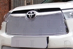 Сетка защитная в решетку радиатора Premium хром Strelka Toyota Highlander 2014-2019