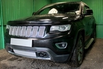 Сетка защитная в решетку радиатора Premium хром Strelka Jeep Grand Cherokee 2010-2019