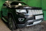 Сетка защитная в решетку радиатора Premium хром Strelka Jeep Grand Cherokee 2010-2019