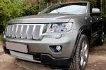 Сетка защитная в решетку радиатора Premium хром Strelka Jeep Grand Cherokee 2010-2019
