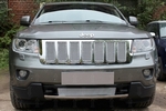 Сетка защитная в решетку радиатора Premium хром Strelka Jeep Grand Cherokee 2010-2019