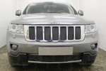 Сетка защитная в решетку радиатора Standart черный Strelka Jeep Grand Cherokee 2010-2019
