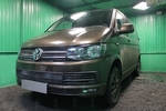 Сетка защитная в решетку радиатора Standart черный Strelka Volkswagen Transporter T6 2015-2019