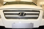 Сетка защитная в решетку радиатора Standart хром Strelka Hyundai Grand Starex (H-1) 2007-2019
