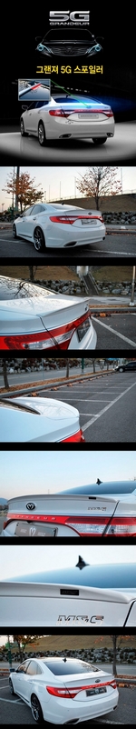 Спойлер багажника М&amp;S Hyundai Grandeur HG 2011-2019