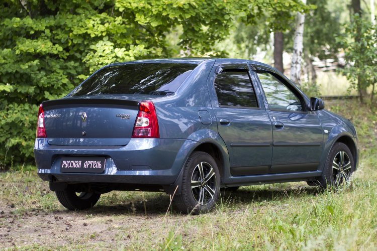 Спойлер на крышку багажника Русская Артель Renault Logan 2004-2012 no.191