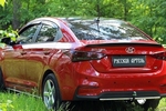 Спойлер на крышку багажника Русская Артель Hyundai Solaris 2017-2019