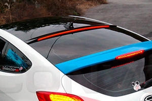 Спойлер на заднее стекло с LED подсветкой Convoy Hyundai Veloster 2011-2019 ― Auto-Clover