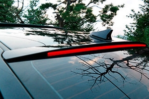 Спойлер на заднее стекло с LED подсветкой Convoy KIA Cerato Koup 2010-2012 ― Auto-Clover
