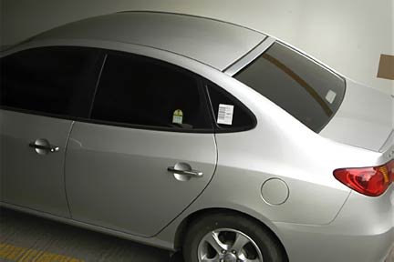 Спойлер стекла Rimtec Hyundai Elantra 2006-2010 0750