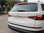 Стальная накладка на багажник над номером OEM-Tuning Skoda Kodiaq 2016-2019
