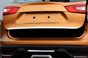 Стальная накладка на кромку багажника OEM-Tuning Nissan Qashqai 2014-2019 ― Auto-Clover