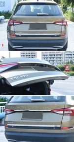 Стальная накладка на кромку багажника OEM-Tuning Skoda Kodiaq 2016-2019