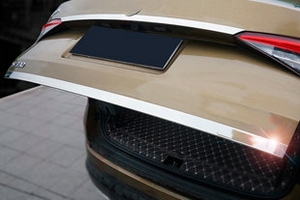 Стальная накладка на кромку багажника OEM-Tuning Skoda Kodiaq 2016-2019 ― Auto-Clover