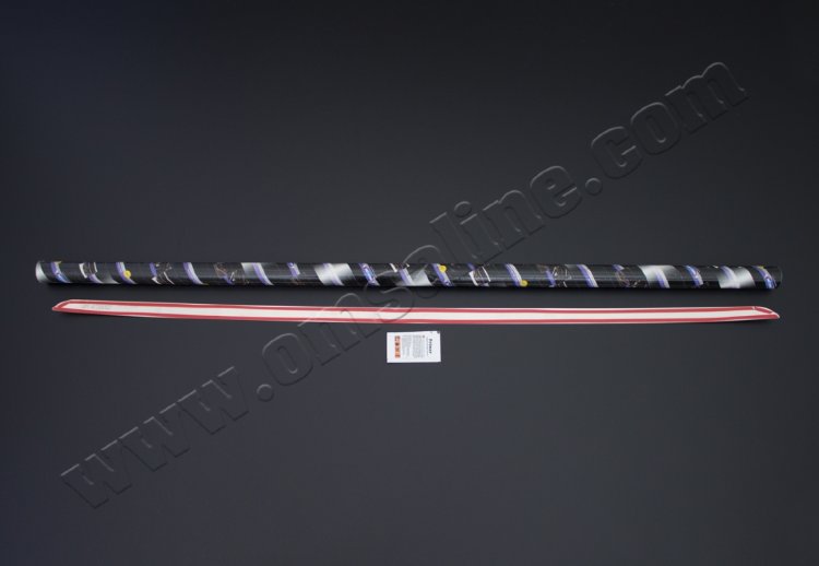 Стальная накладка на кромку багажника Omsa Line Mercedes-Benz Vito W447 2014-2019 no.13557