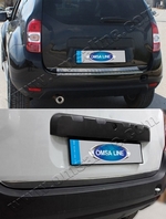 Стальная накладка на кромку багажника Omsa Line Renault Duster 2011-2019