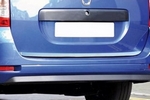 Стальная накладка на кромку багажника Omsa Line Renault Logan 2013-2019