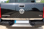Стальная накладка на кромку багажника Omsa Line Volkswagen Amarok 2010-2019