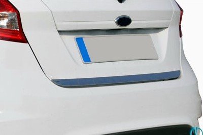Стальная накладка на кромку багажника Omsa Line Ford Fiesta 2008-2017 no.15629