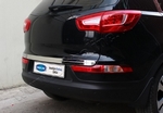 Стальная накладка на кромку багажника Omsa Line KIA Sportage 2010-2015