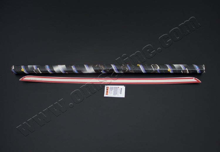 Стальная накладка на кромку багажника Omsa Line Skoda Rapid 2012-2019 no.8952