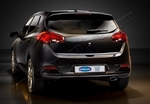 Стальная накладка на кромку багажника Omsa Line KIA Ceed 2012-2018