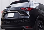 Стальная накладка на крышку багажника над номером OEM-Tuning Mazda CX-5 2017-2019