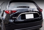 Стальная накладка на крышку багажника над номером OEM-Tuning Mazda CX-5 2017-2019