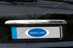 Стальная накладка на крышку багажника над номером Omsa Line Mercedes-Benz ML-Class W164 2006-2011