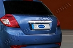 Стальная накладка на крышку багажника над номером Omsa Line KIA Ceed 2006-2012